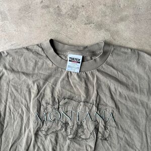 90s Montana State Tee tultex Mens size XL